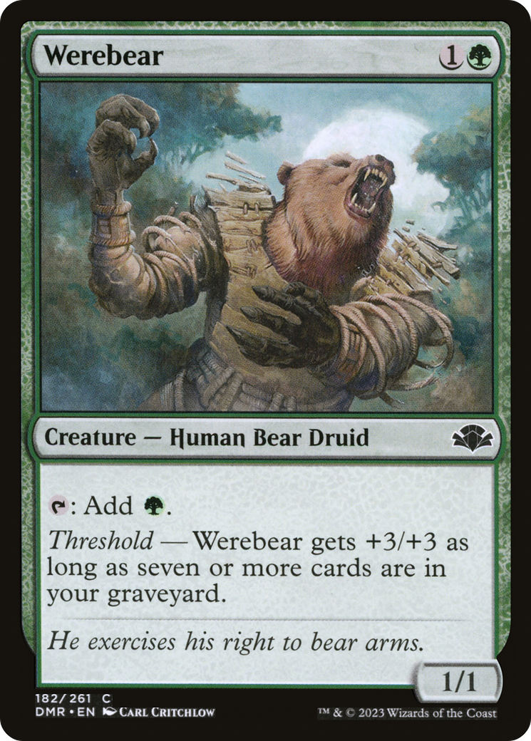 Image of Werebear [Dominaria Remastered]