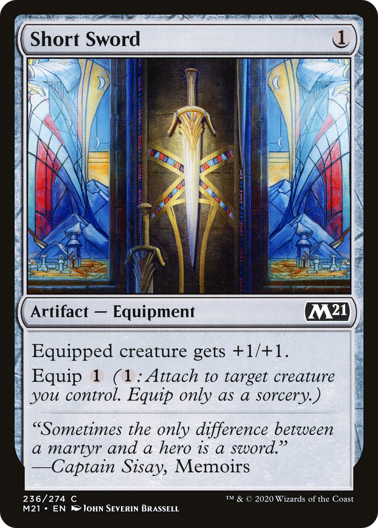 Image of Short Sword [Core Set 2021]