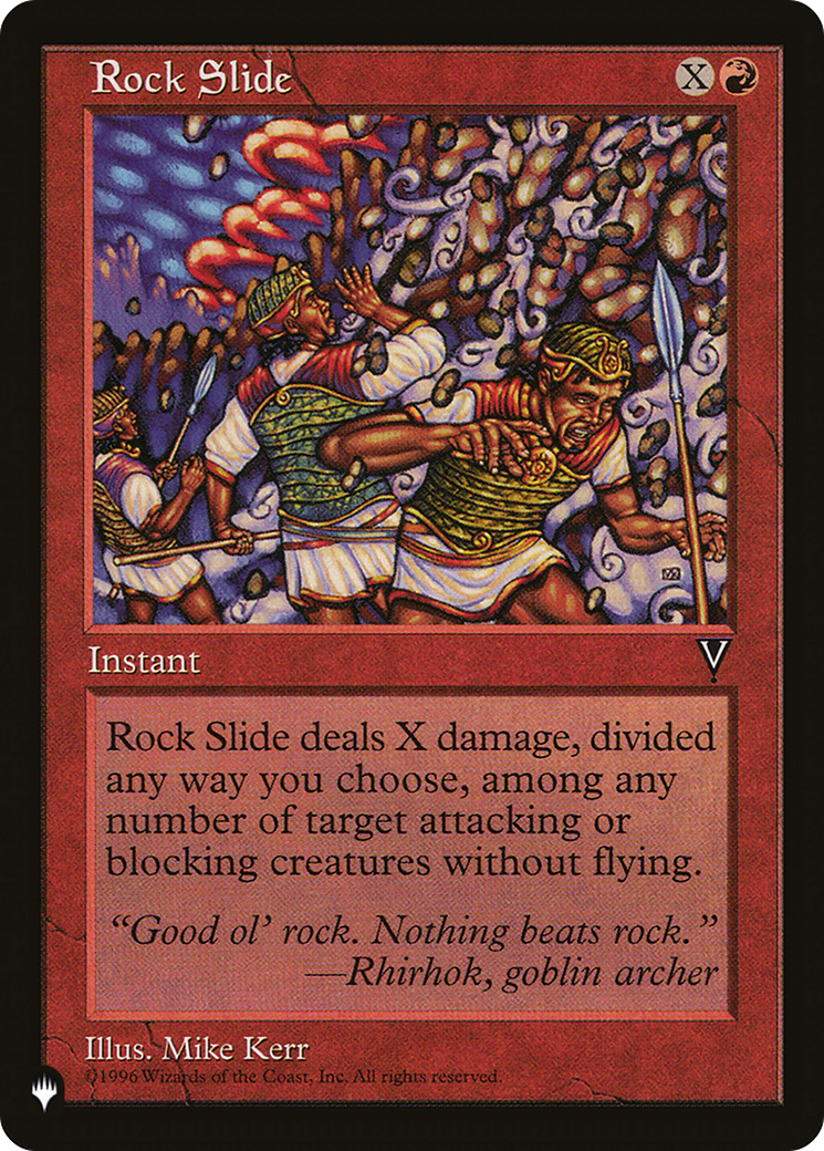 Image of Rock Slide [The List]