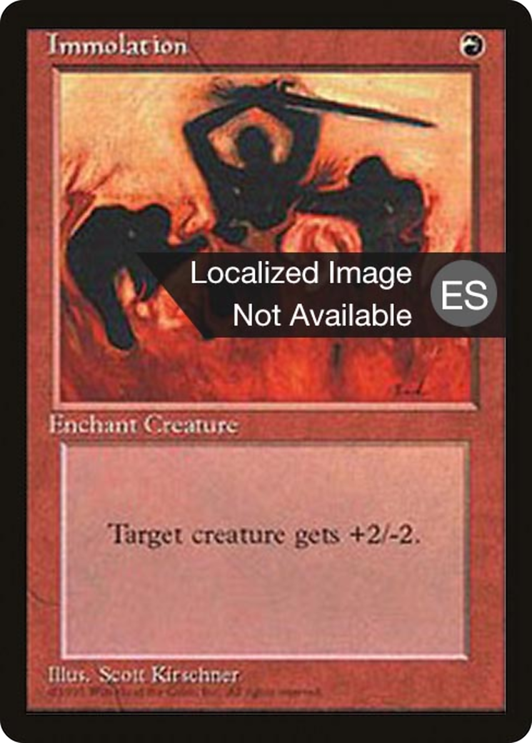 Image of Immolation [Fourth Edition (Foreign Black Border)]