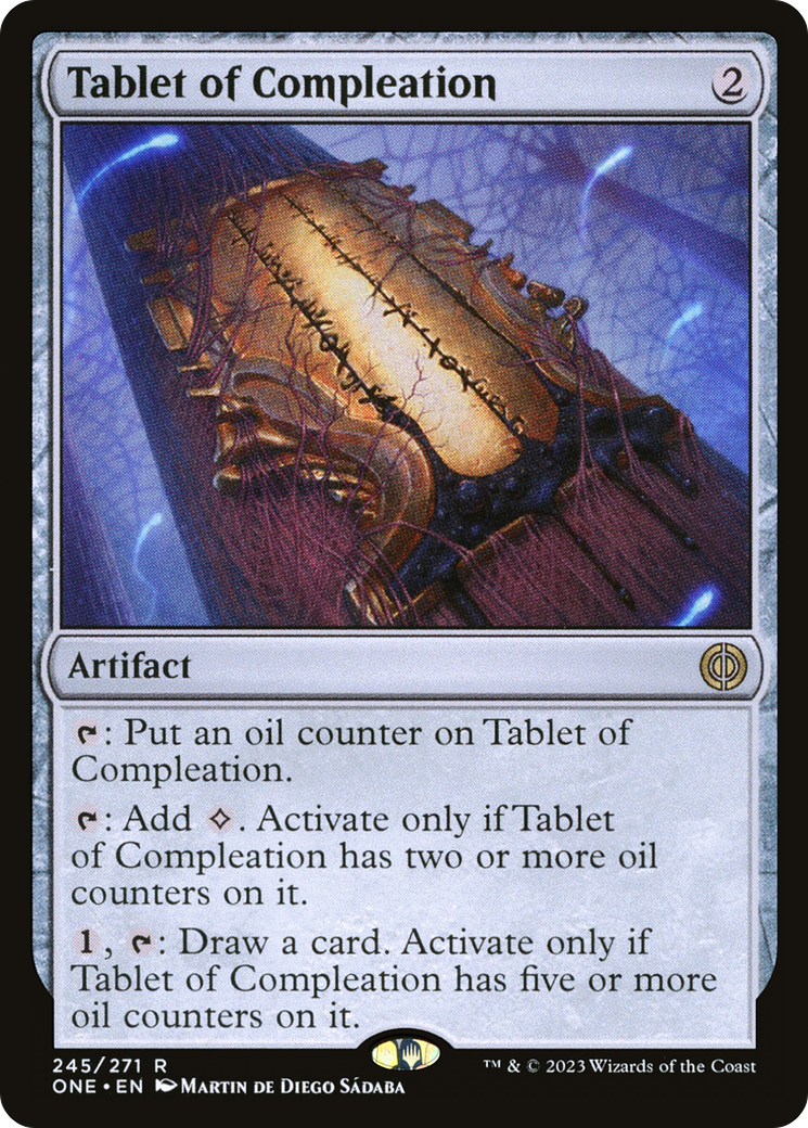 Image of Tablet of Compleation [Phyrexia: All Will Be One]