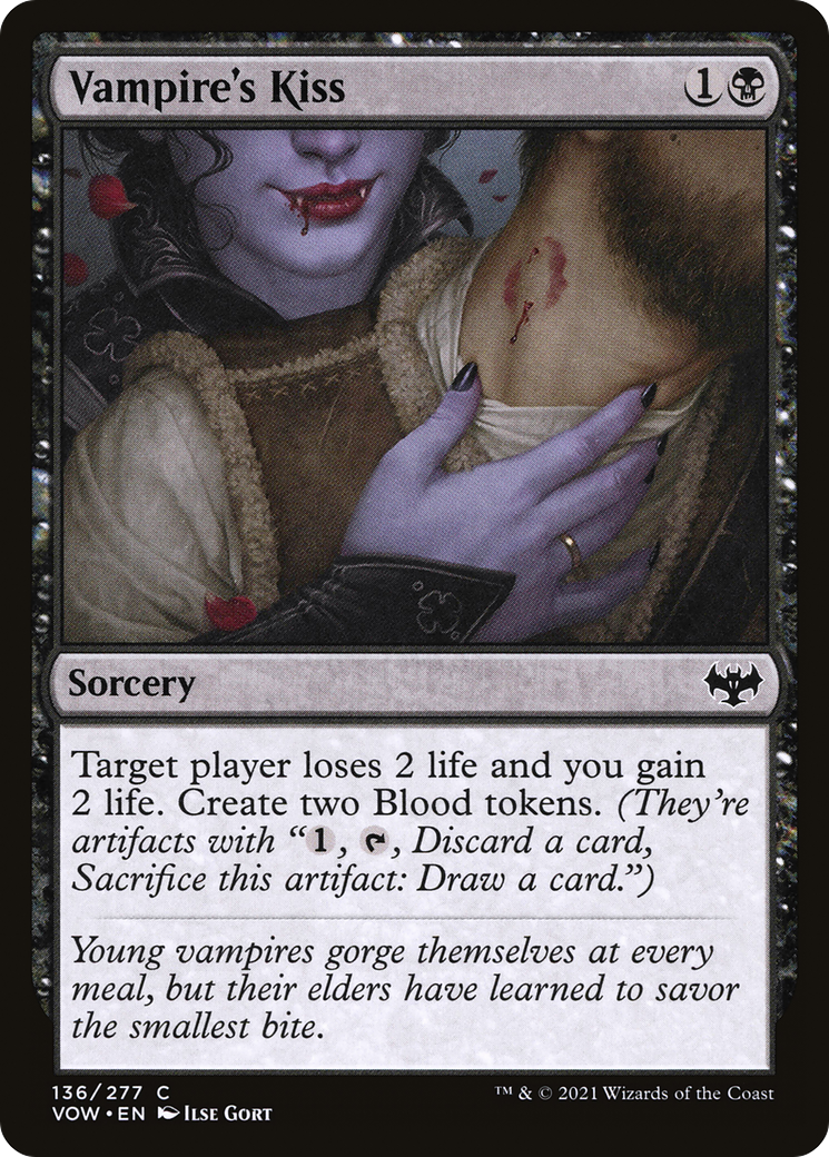 Image of Vampire's Kiss [Innistrad: Crimson Vow]