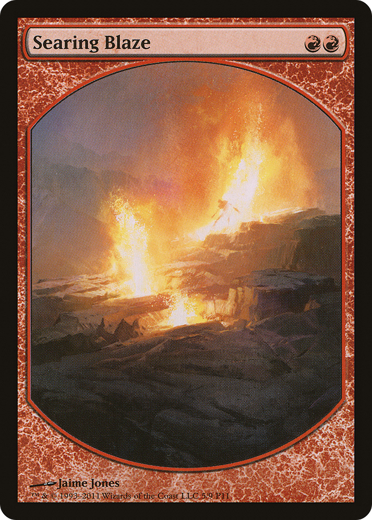 Image of Searing Blaze [Magic Player Rewards 2011]