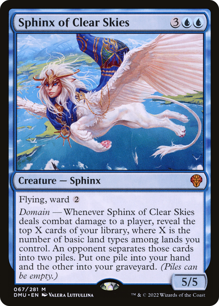 Image of Sphinx of Clear Skies [Dominaria United]