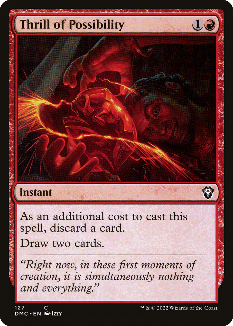 Image of Thrill of Possibility [Dominaria United Commander]
