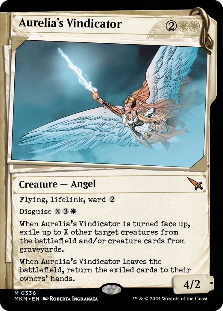 Image of Aurelia's Vindicator (Showcase) [Murders at Karlov Manor]