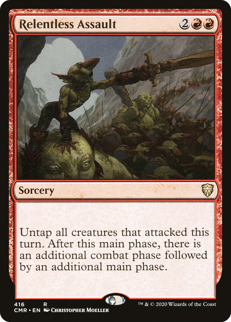 Image of Relentless Assault [Commander Legends]
