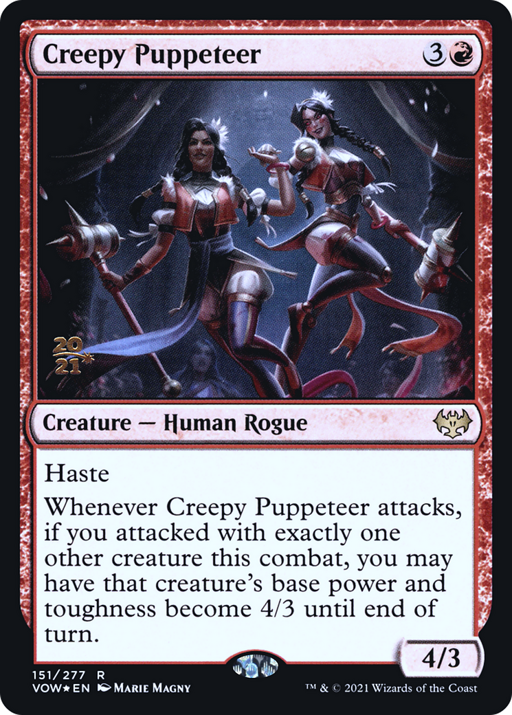 Image of Creepy Puppeteer [Innistrad: Crimson Vow Prerelease Promos]