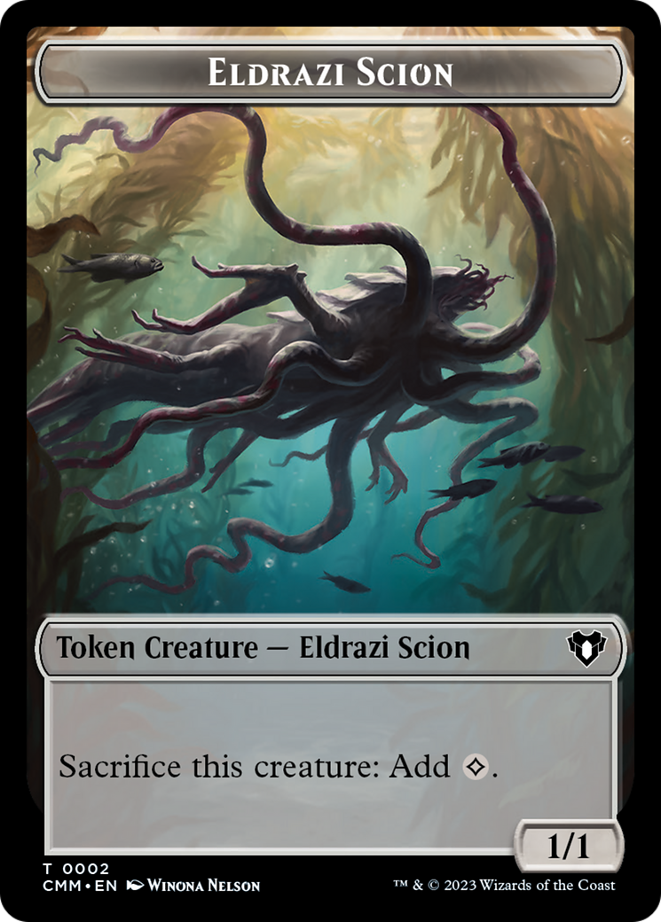 Image of Eldrazi Scion Token [Commander Masters Tokens]