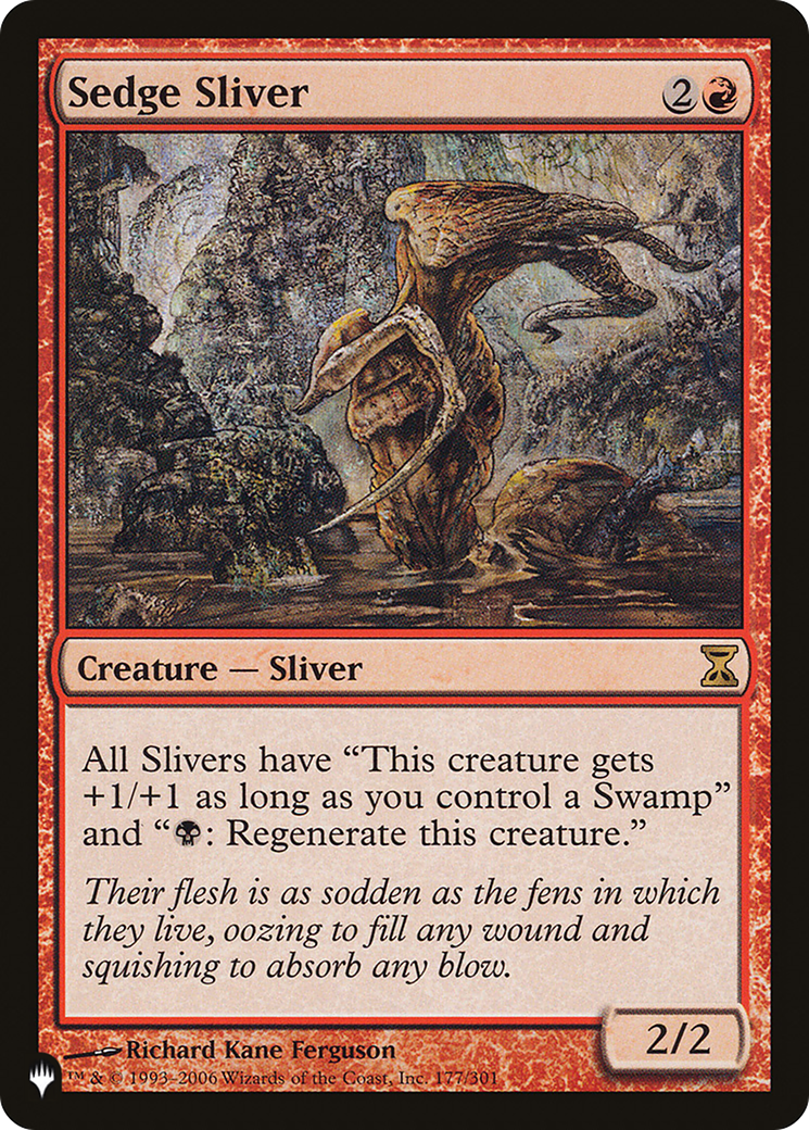 Image of Sedge Sliver [The List]