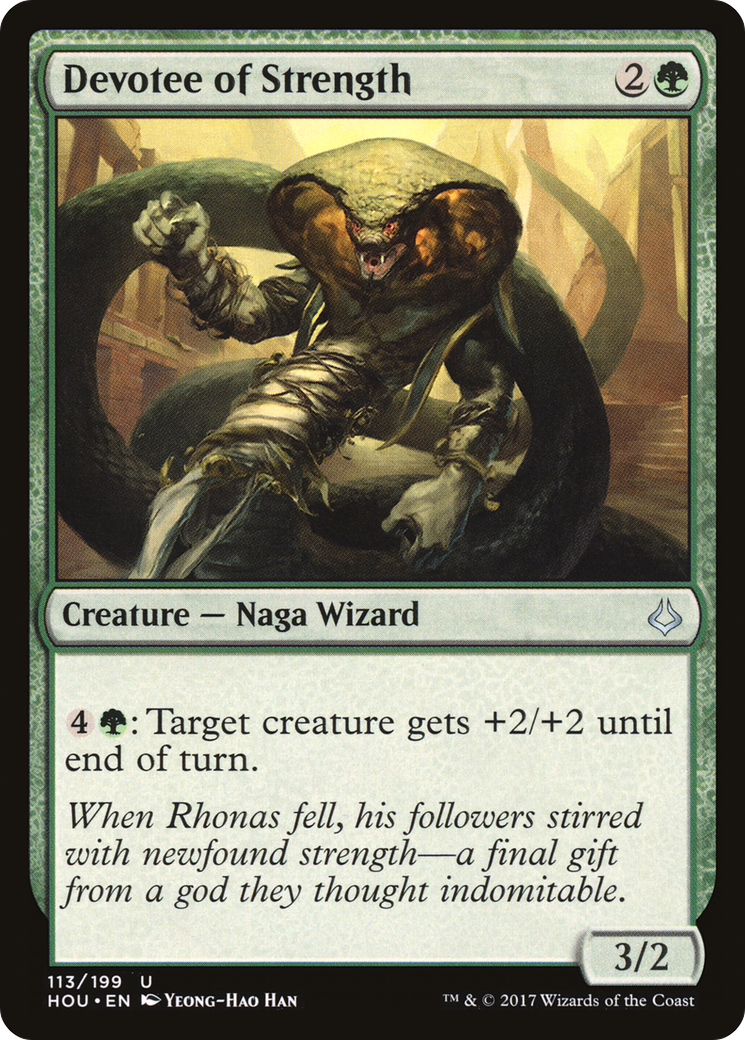 Image of Devotee of Strength [Hour of Devastation]