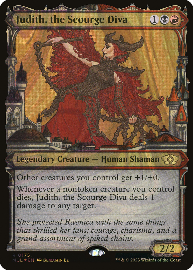 Image of Judith, the Scourge Diva (Halo Foil) [Multiverse Legends]