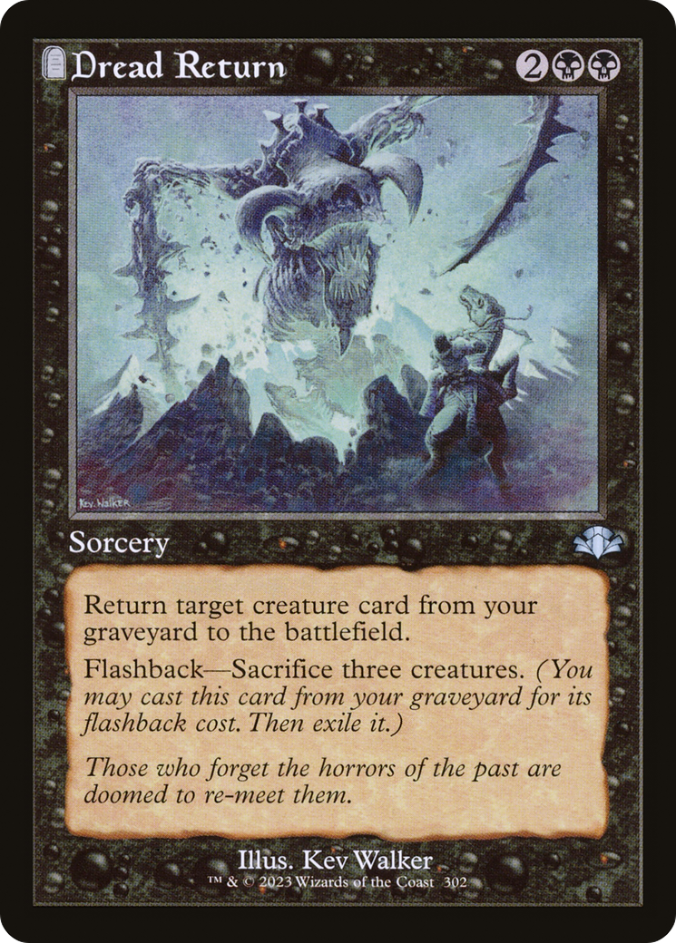 Image of Dread Return (Retro) [Dominaria Remastered]