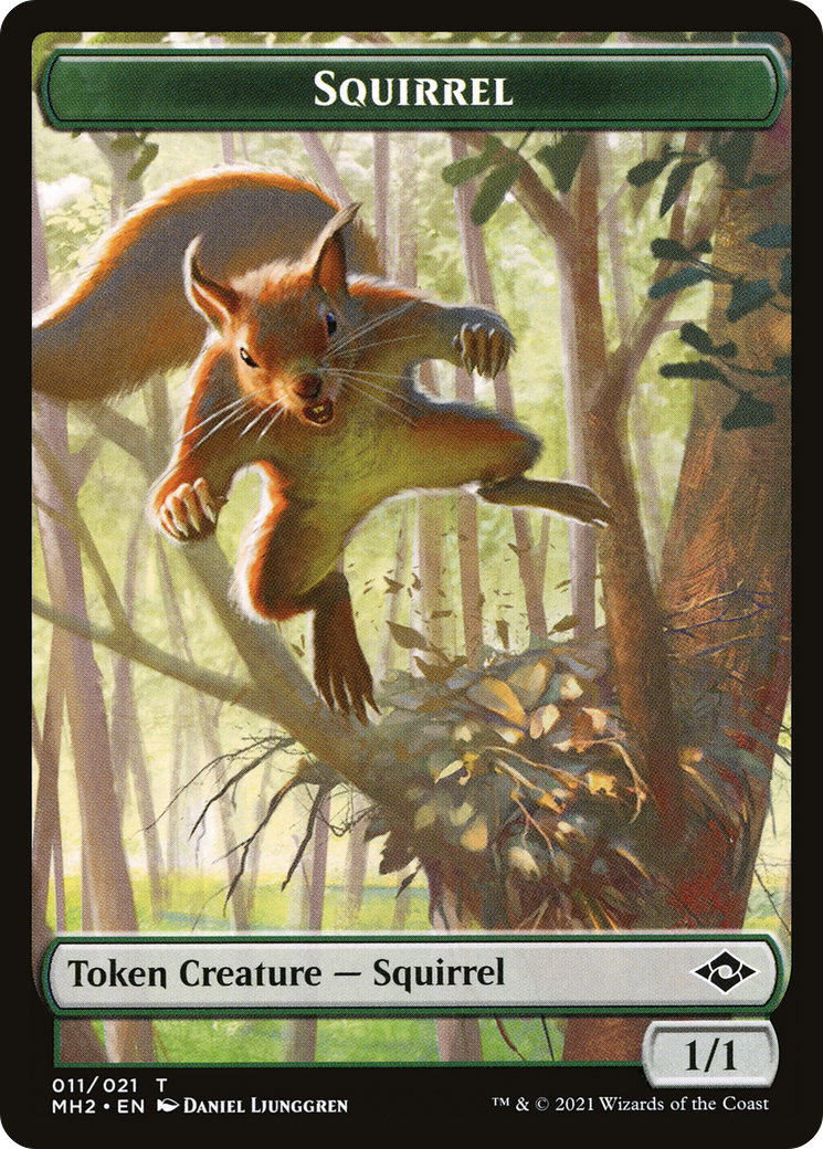 Image of Squirrel Token [Modern Horizons 2 Tokens]