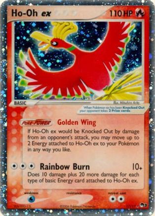 Image of Ho-Oh ex (17/17) (Holo) [POP Series 3]