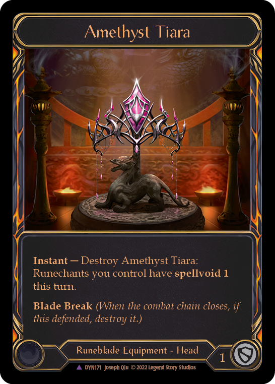 Image of Amethyst Tiara (Marvel) [DYN171] (Dynasty)  Cold Foil