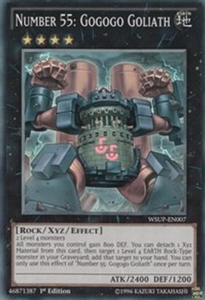 Image of Number 55: Gogogo Goliath [WSUP-EN007] Super Rare