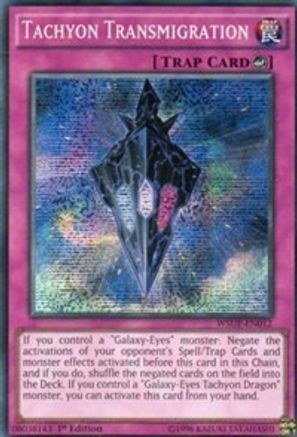 Image of Tachyon Transmigration [WSUP-EN012] Secret Rare