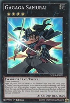 Image of Gagaga Samurai [WSUP-EN027] Super Rare