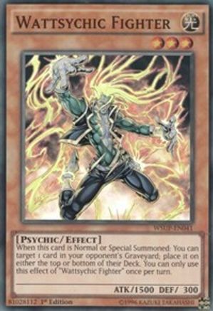 Image of Wattsychic Fighter [WSUP-EN041] Super Rare