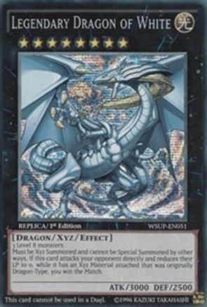 Image of Legendary Dragon of White [WSUP-EN051] Secret Rare