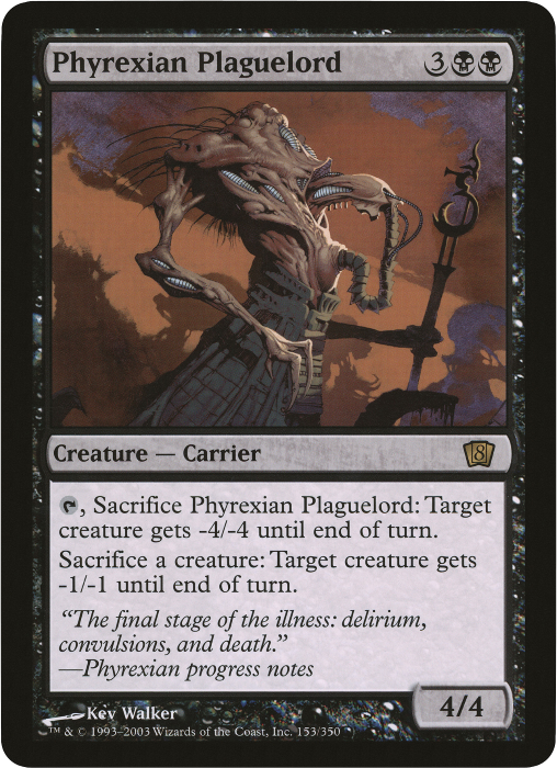 Image of Phyrexian Plaguelord (Oversized) [Eighth Edition Box Topper]
