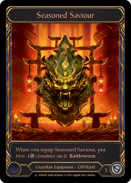 Image of Seasoned Saviour (Marvel) [DYN026] (Dynasty)  Cold Foil