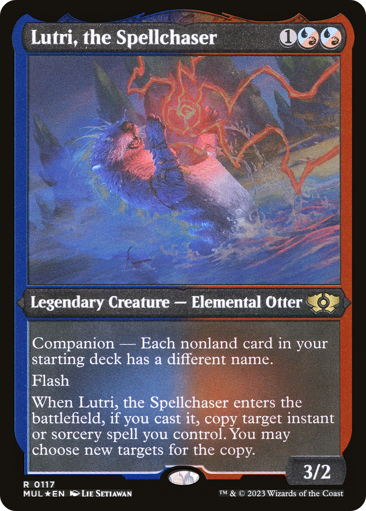 Image of Lutri, the Spellchaser (Foil Etched) [Multiverse Legends]