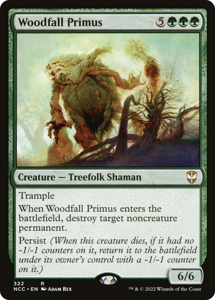 Image of Woodfall Primus [Streets of New Capenna Commander]