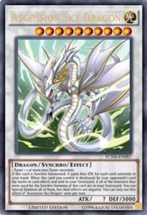 Image of Ascension Sky Dragon [YCSW-EN007] Ultra Rare