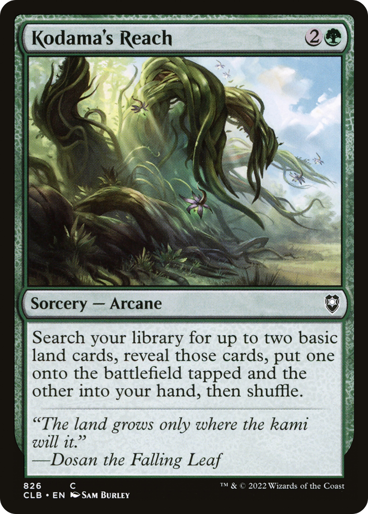 Image of Kodama's Reach [Commander Legends: Battle for Baldur's Gate]