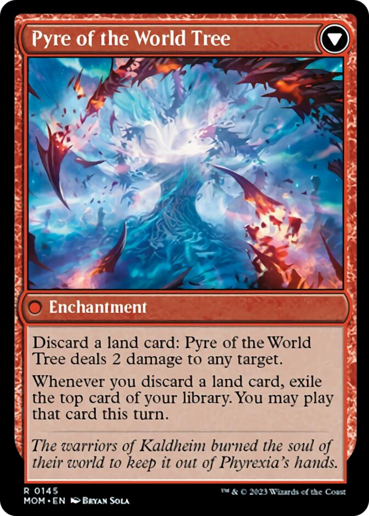 Image of Invasion of Kaldheim // Pyre of the World Tree [March of the Machine]