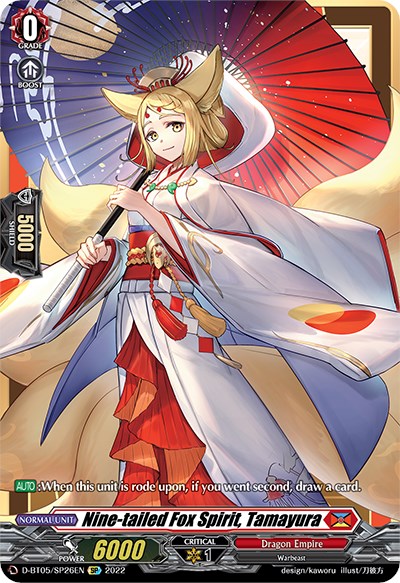 Image of Nine-tailed Fox Spirit, Tamayura (D-BT05/SP26EN) [Triumphant Return of the Brave Heroes]