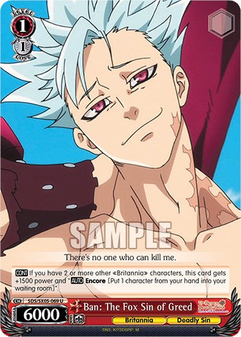 Image of Ban: The Fox Sin of Greed [The Seven Deadly Sins: Revival of The Commandments]