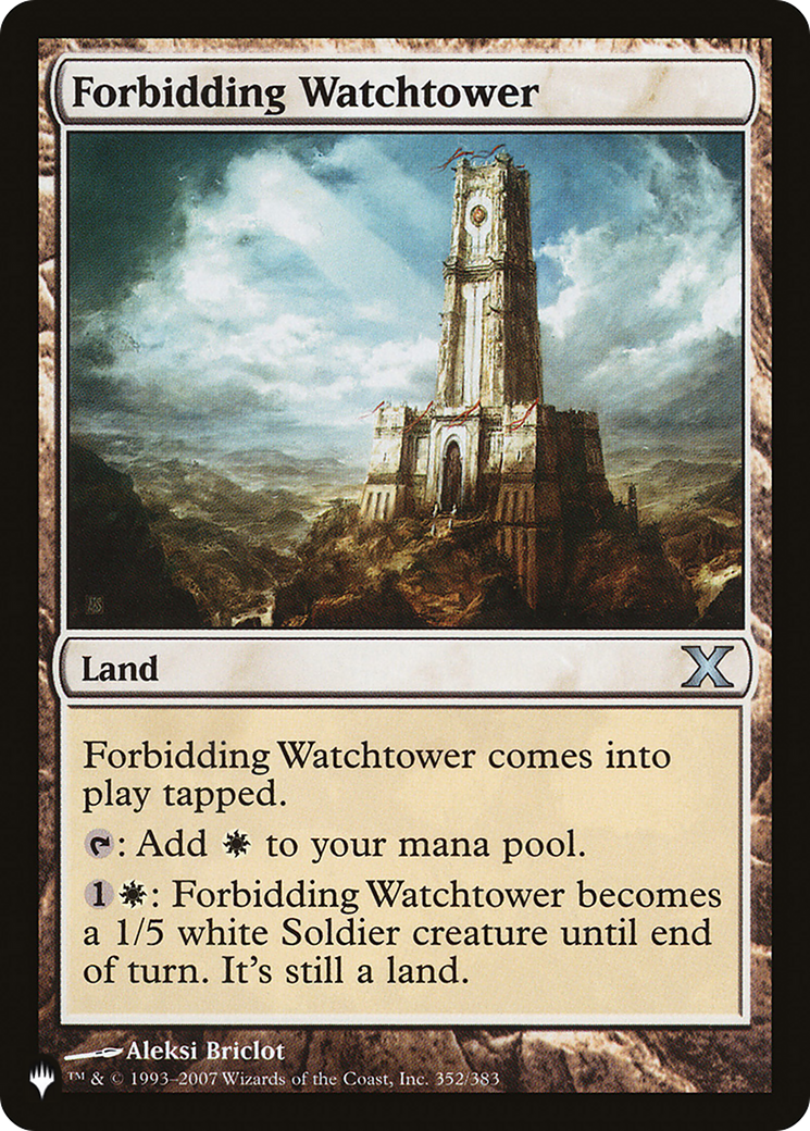 Image of Forbidding Watchtower [The List]