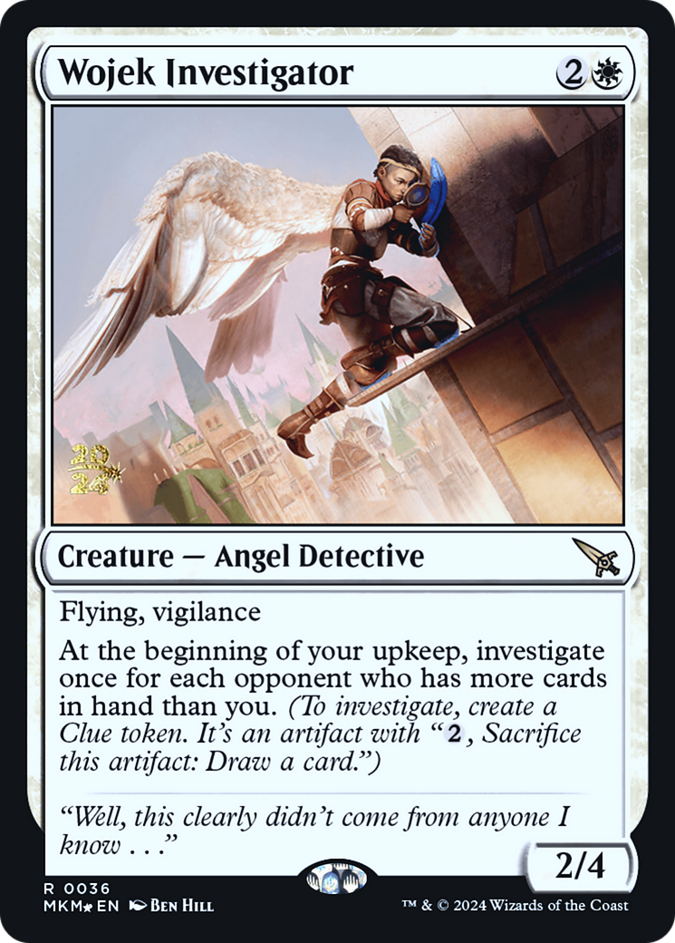 Image of Wojek Investigator [Murders at Karlov Manor Prerelease Promos]