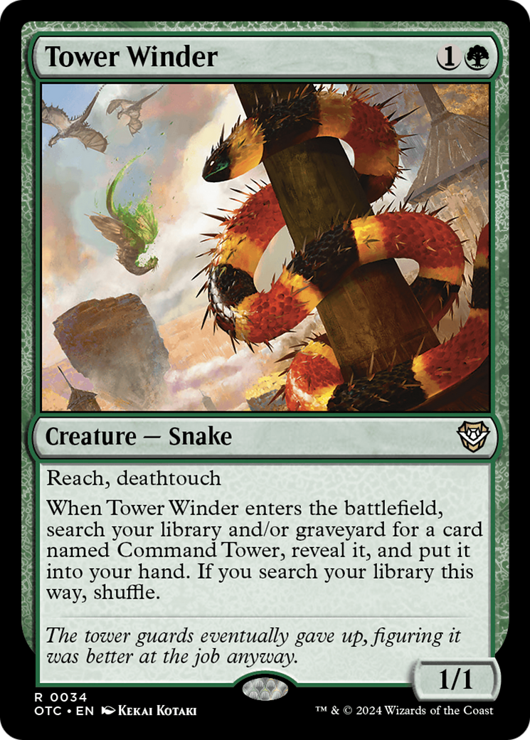 Image of Tower Winder [Outlaws of Thunder Junction Commander]
