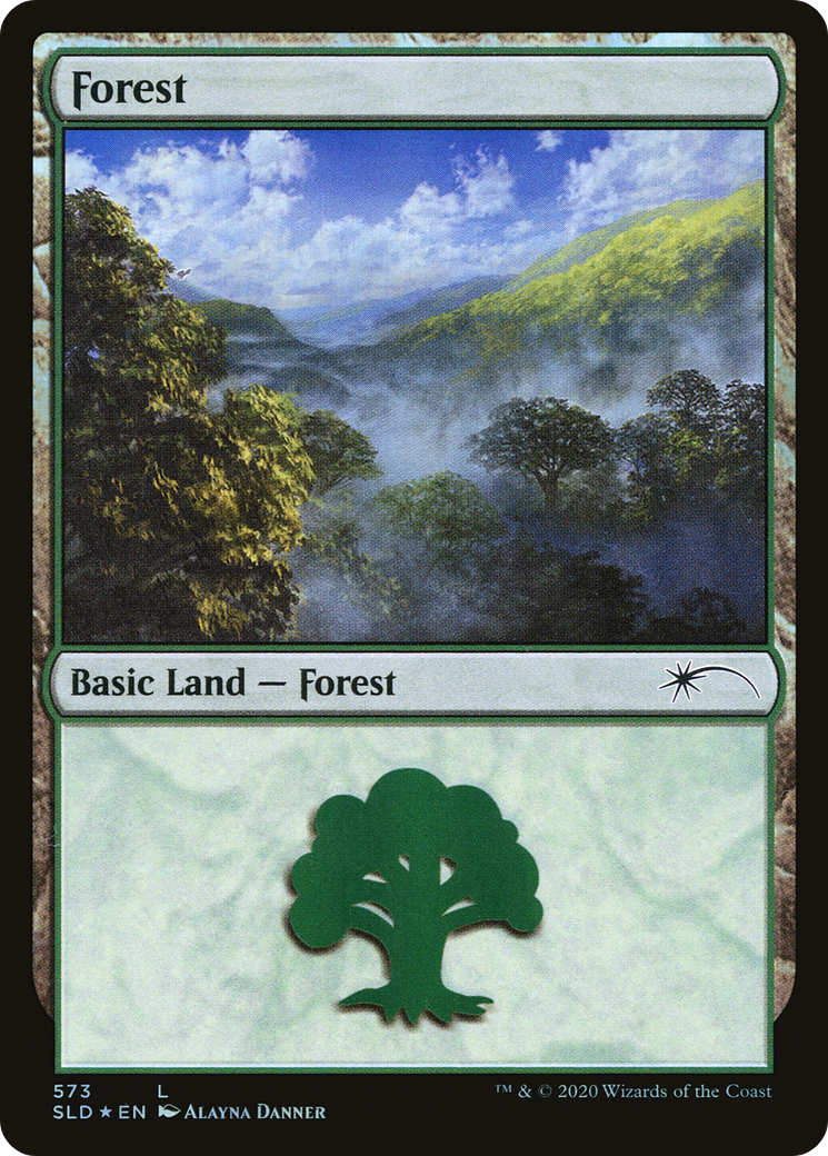 Image of Forest (Lands) (573) [Secret Lair Drop Promos]