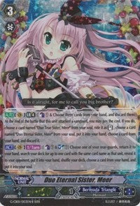 Image of Duo Eternal Sister, Meer (Black) (G-CB01/003EN B) [Academy of Divas]