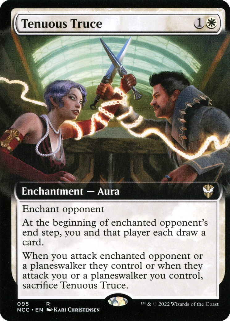 Image of Tenuous Truce (Extended Art) [Streets of New Capenna Commander]