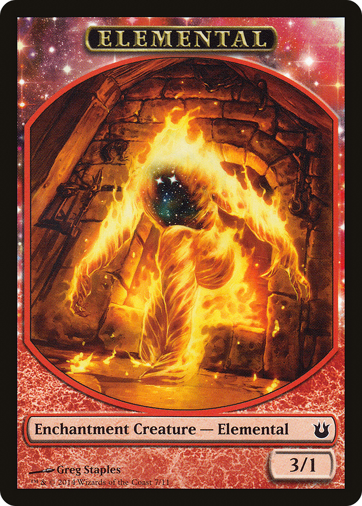 Image of Elemental Token [Born of the Gods Tokens]