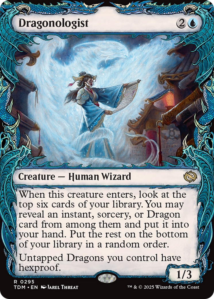 Image of Dragonologist (Showcase) [Tarkir: Dragonstorm]