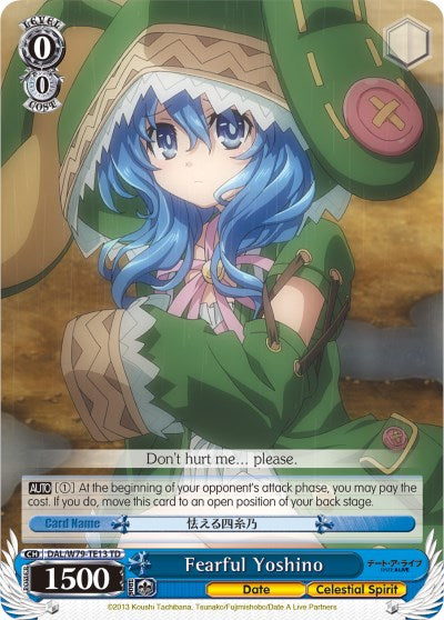 Image of Fearful Yoshino (DAL/W79-TE13 TD) [Date A Live]