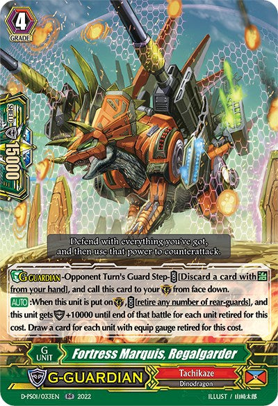 Image of Fortress Marquis, Regalgarder (D-PS01/033EN) [P Clan Collection 2022]