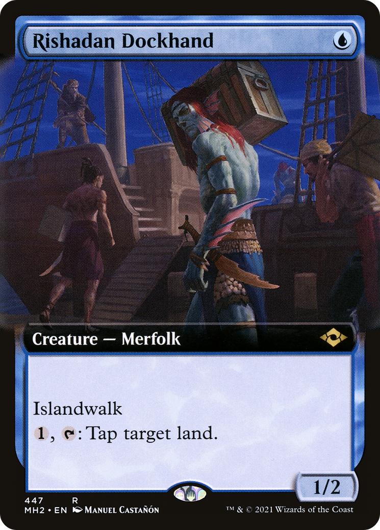 Image of Rishadan Dockhand (Extended Art) [Modern Horizons 2]
