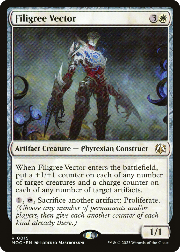 Image of Filigree Vector [March of the Machine Commander]