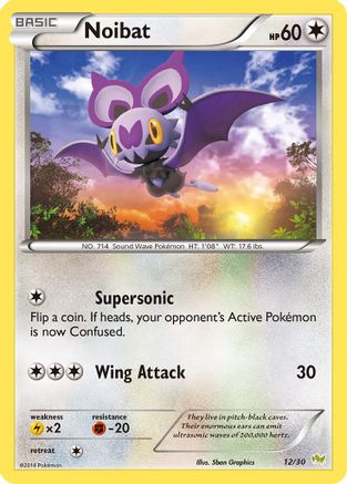 Image of Noibat (12/30) [XY: Trainer Kit - Noivern]