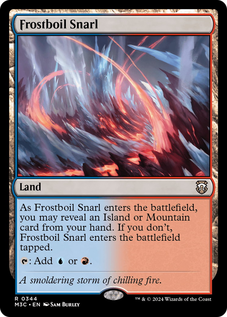 Image of Frostboil Snarl [Modern Horizons 3 Commander]