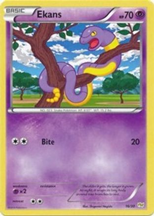 Image of Ekans (16/30) [XY: Trainer Kit - Noivern]