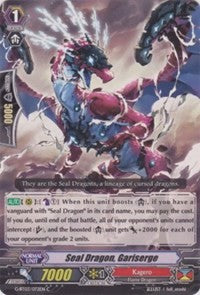 Image of Seal Dragon, Gariserge (G-BT03/072EN) [Sovereign Star Dragon]